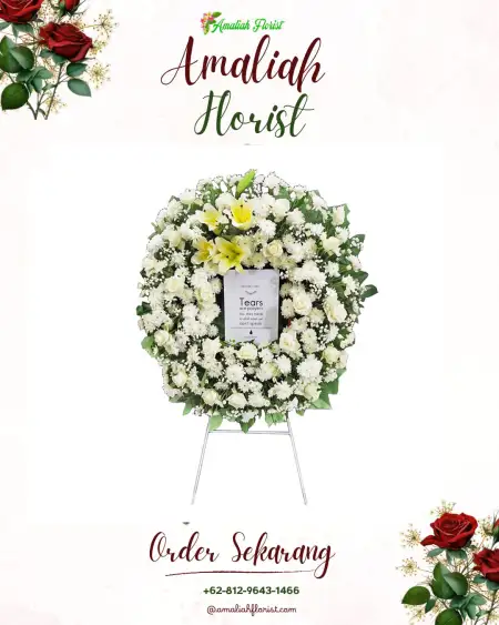 Krans Bunga Duka Tegalsiwalan